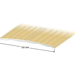 TRÖSKEL NR108 GULD 100MM 100CM 100CM