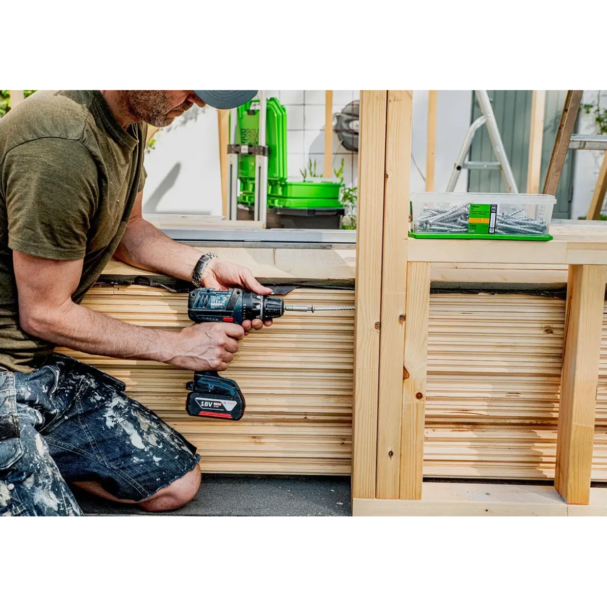 TRÄSKRUV KONSTRUKTION WAF CORRSEAL 6,0X50 100ST