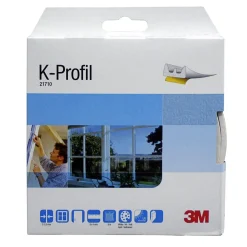 TÄTNINGSLIST K-LIST VIT GAP 2-3,5MM 6M