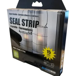 Tätningslist, O-profil, Termoplast, sågspår 8x8mm x 7,5m