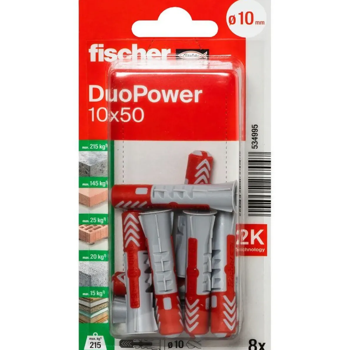UNIVERSALPLUGG DUOPOWER K 10X50