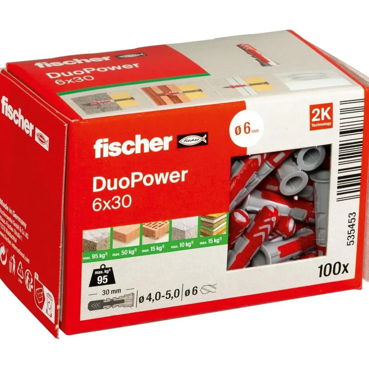 UNIVERSALPLUGG DUOPOWER 6X30 6X30