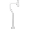 VATTENLÅSSATS S-BÖJ VIT 32X40MM ABS SB