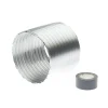 VÄGGENOMFÖRING ALUKANAL MED TAPE D125 0,5M