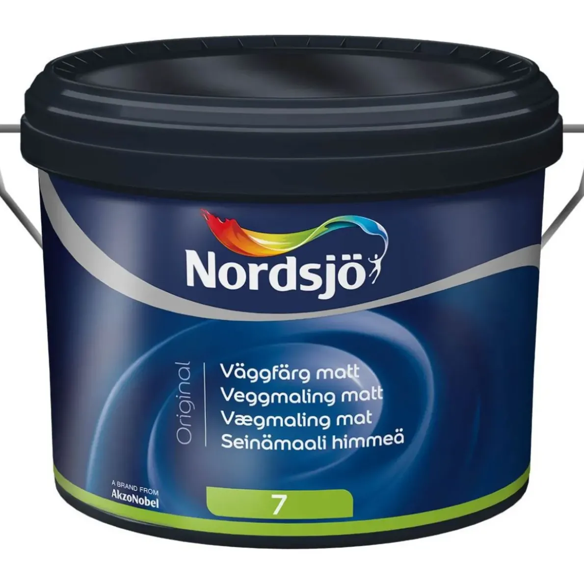 VÄGGFÄRG ORIGINALMATT G7 INNE VIT 10L