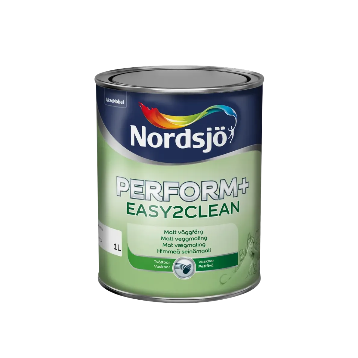 VÄGGFÄRG PERFORM+ EASY2CLEAN BWINOMHUS 1L