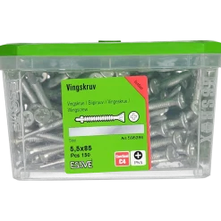 VINGSKRUV FÖRSÄNKT HUVUD PH3 BORRSPETS CORRSEAL 5,5X85 150