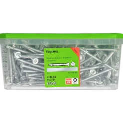 VINGSKRUV FÖRSÄNKT HUVUD TX25 BORRSPETS CORRSEAL 4,8X65 250