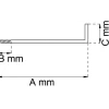 VINKELKROK 7 VIT 40MM 5ST
