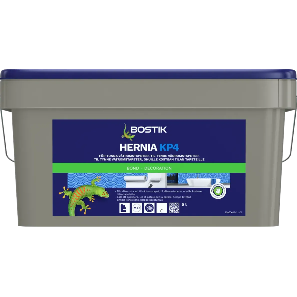 VÅTRUMSLIM TAPET HERNIA KP4 5L L